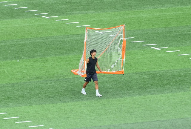 在训练中